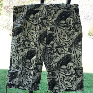 Great Condition- Paisley Print Shorts